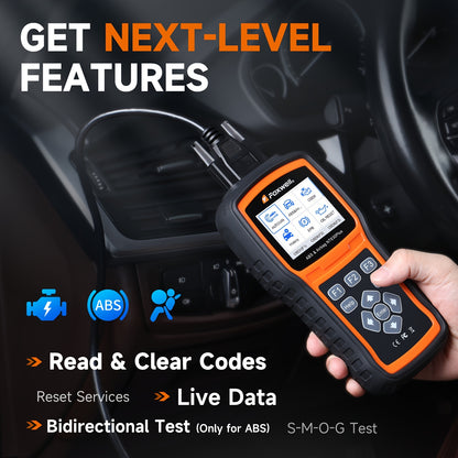 Auto Diagnose Scanner – OBD2 Scanner – Diagnosetool – Foutcode Lezer – Auto Diagnosescanner Draadloos – Bi-directionele Testfunctie – 16+ Resetfuncties – Inclusief Opbergtas Geel