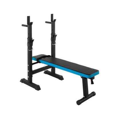 Verstelbare Trainingsbank – Fitnessbank – Workoutbank – Gewichtbank – Halterbank – Met Verstelbare Rugleuning – Stevige Stalen Constructie Tot 80 kg Belastbaar