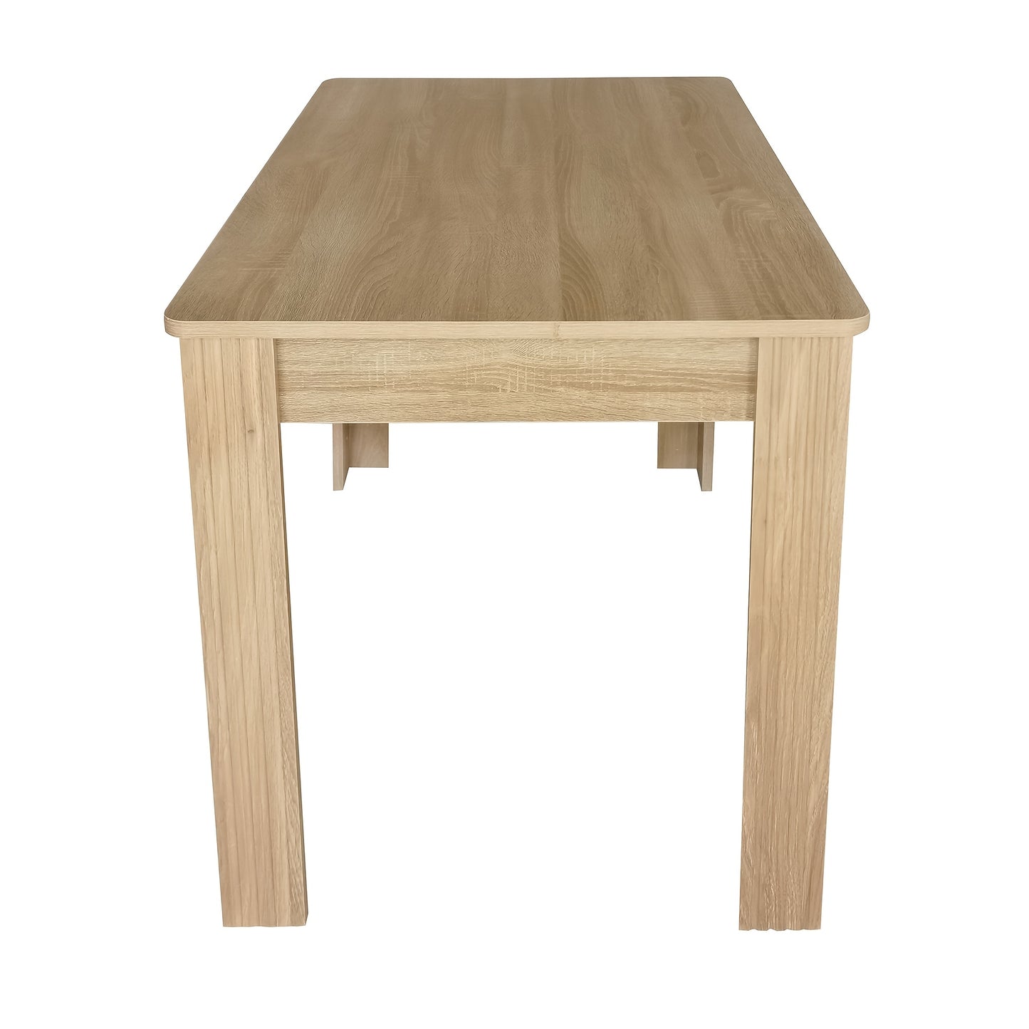 Eettafel – Tafel – Keukentafel – Eetkamertafel – Werktafel – Massief Bamboe – Rechthoekig Bruin