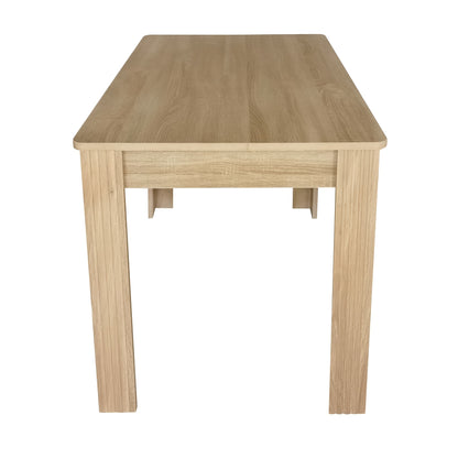 Eettafel – Tafel – Keukentafel – Eetkamertafel – Werktafel – Massief Bamboe – Rechthoekig Bruin