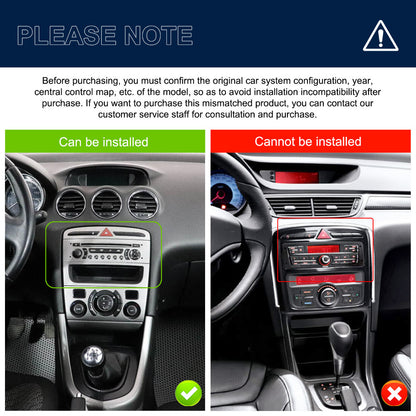 Android Autoradio – Multimedia Speler – Navigatiesysteem – Touchscreen Radio – 7 Inch Display – Draadloos CarPlay & Android Auto – Inclusief AHD Achteruitrijcamera & Microfoon