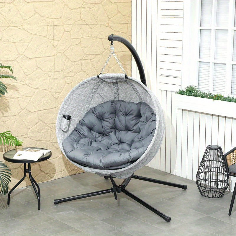 Klapstoel – Vouwstoel – Slaapstoel – Fauteuil – Slaapbank – Verstelbare Rugleuning – Ruimtebesparend Design – Stevig Metaal en Hout