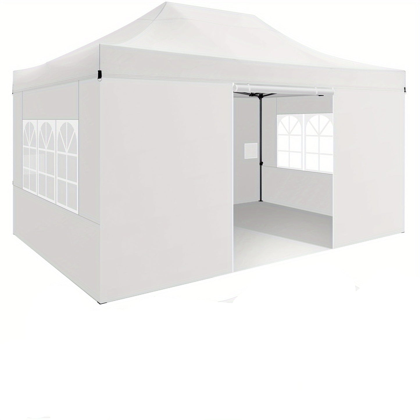 Pop-up Tent – Partytent – Marktkraam Tent – Buiten Tent – Evenementen Tent – 3x4,5 Meter – Verstelbare Hoogte 2,5-4,5 m – Stevig Aluminium Frame – Snel Op te Zetten Zonder Gereedschap