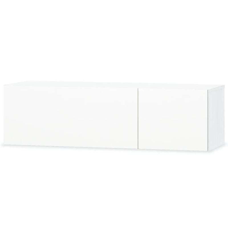 TV Kast – Tv Meubel – Mediameubel – TV Dressoir – Tv Meubel Set – Hoogglans Wit – Houtmateriaal 120x40x34 cm