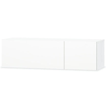 TV Kast – Tv Meubel – Mediameubel – TV Dressoir – Tv Meubel Set – Hoogglans Wit – Houtmateriaal 120x40x34 cm