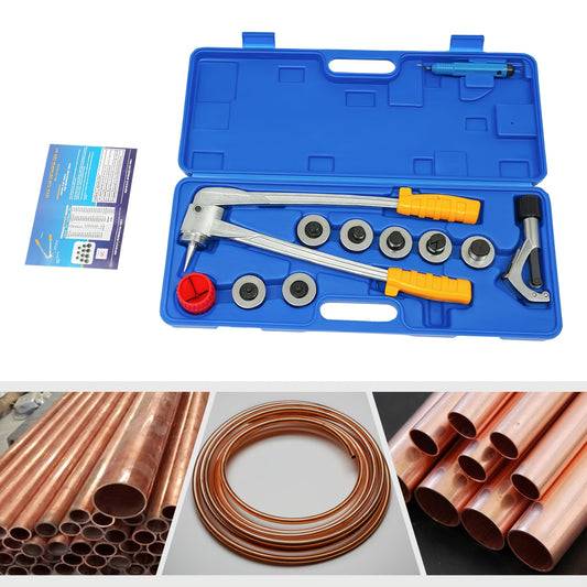 Buisvergroter – Pijpuitzetter – Buisuitzetter – Buisset – Leidingset – Handmatig – 10-28 mm – Gehard Staal