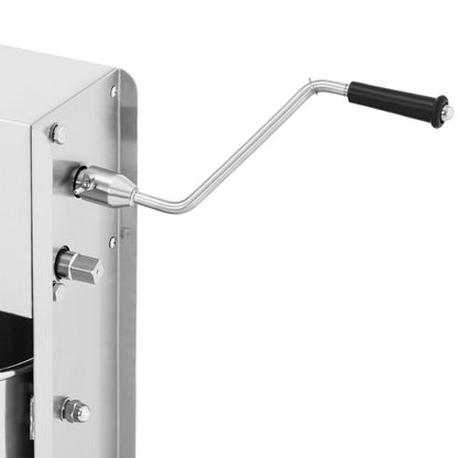 Worstenvuller – Worstenmaker – Worstmachine – Worstvuller – Vleesvuller – Verticale 15L Cilinder – RVS Staal