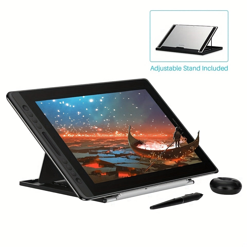 Tekentablet – Tekenscherm – Digitale Tekentablet – Grafisch Tablet – Zonder Standaard – 15,6 Inch Groot Scherm – Anti-Reflecterend Glas