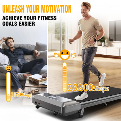 Loopband – Walking Pad – Treadmill – Wandelband – Walking Pad Elektrisch – 6,5% Hellingshoek – Draadloos Bedienbaar Met Afstandsbediening