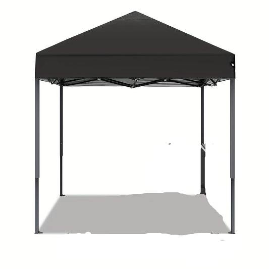 2×2m Pop-up Tent, Folding Gazebo, No Side Walls, With Carry Bag, Easy To Set Up, Height Adjustable, Safe And Sturdy Portable, Camping Canopy, Suitable For Weddings, Market Stalls, Parties, Gardens, Terraces, Courtyards, Beac