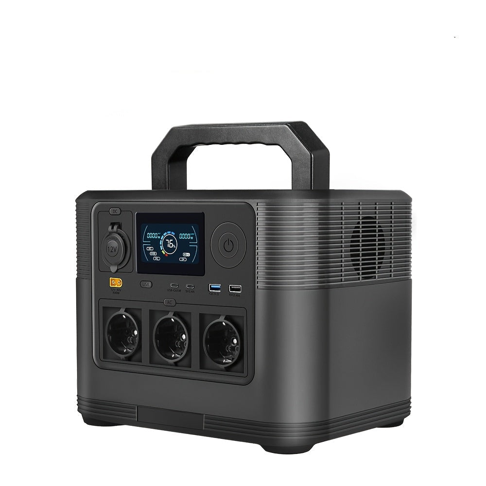 Draagbare Energievoorziening – Mobiele Energiecentrale – Power Station – Energieopslag – Lithium-IJzerfosfaat Batterij – 1200W Vermogen – 1008Wh Capaciteit