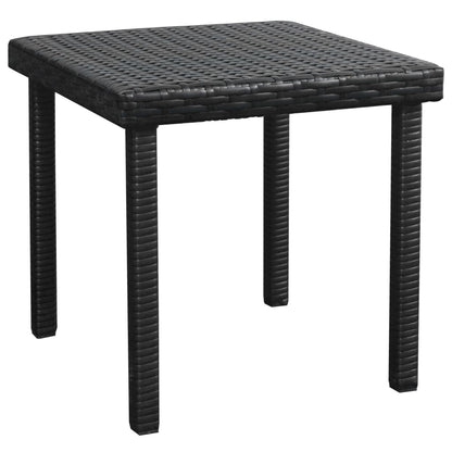 Lounge Set – Tuinligstoel – Buitenmeubel – Lounge Stoel – PE-Rattan – Gepoedercoat Staal – Afneembare Kussens