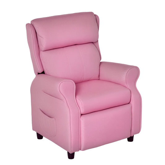 Fauteuil – Loungefauteuil – Zetel – Relaxstoel – Leunstoel – Wit – Kunstleren Bekleding – Stevig Stalen Onderstel
