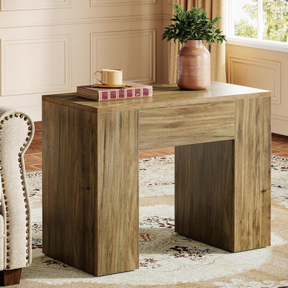 Bijzettafel – Sidetable – Nachtkastje – Bijzettafeltje – Houten Tafel – Style1 – Ruim Tafelblad 80x40 cm – Stevige Massief Houten Constructie
