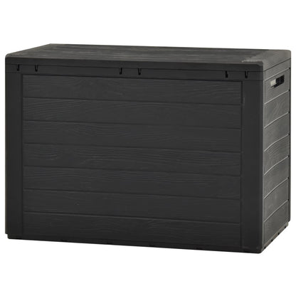 Opbergbox Tuin – Tuinkussenbox – Tuinbox – Tuinkist – Tuinopbergkast – Duurzaam Polypropyleen – Vergrendelbaar Deksel – 190 Liter – 78x44x55 cm – Antraciet
