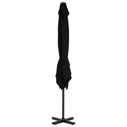 Parasol – Zonnescherm – Luifel – Schaduwdoek – Drijvende Parasol – 250 X 250 Cm – Aluminium Paal – Verstelbaar En Draaibaar