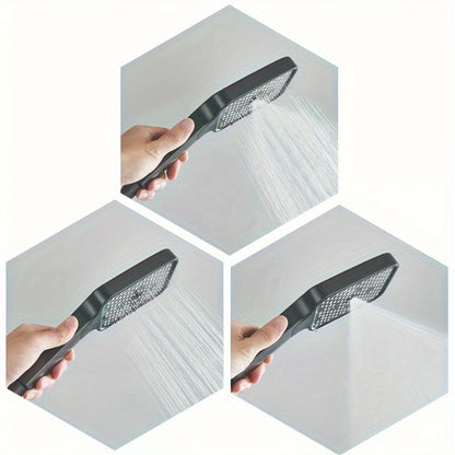 Douche Systeem – Douchekraan – Douche Set – Handdouche – Baduitloop – Grijs Design – Verstelbare Hoogte – Massagefunctie