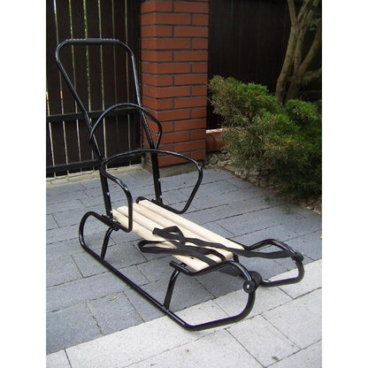 Slee – Rodel – Winter slee – Kinderslee – Lig slee – 5-in-1 Multifunctioneel Design – Stevig Stalen Frame & Waterafstotende Kap