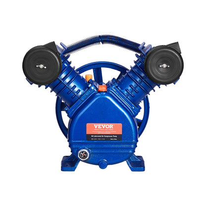 Compressorkop – Luchtcompressor Pompkop – Pompkop – Air Compressor Head – Tweecilinder Compressor – 3PK Vermogen – 6,25 CFM Luchtvolume bij 90 PSI