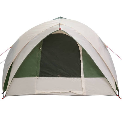 Tunnel Tent – Buitentent – Kampeertent – Tent Voor 6 Personen – Familie Tent – Stevig Polyester – Windbestendig Frame - Groen