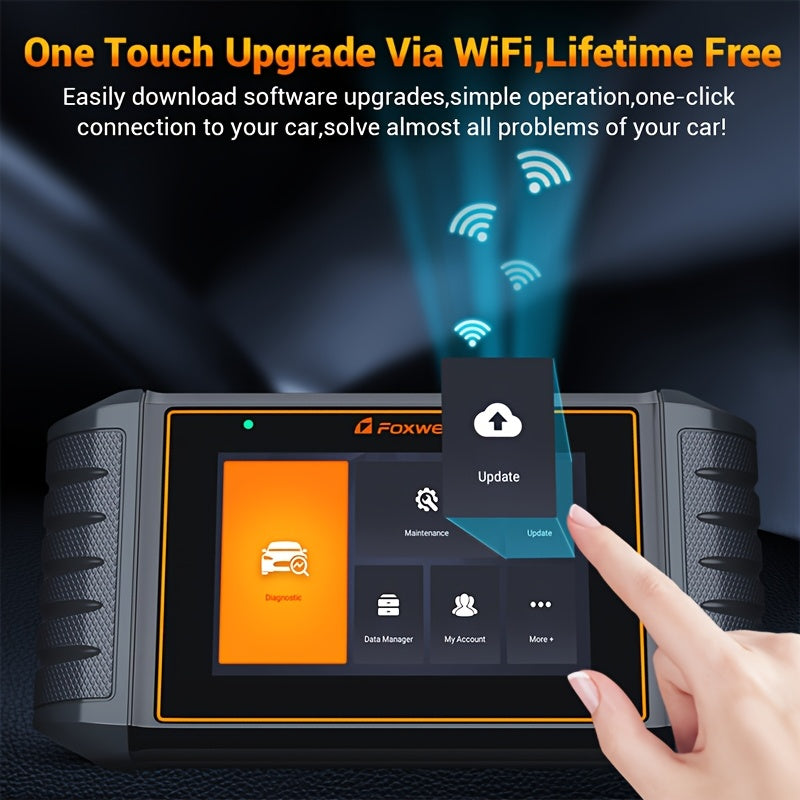 Autodiagnosetool – Diagnoseapparaat – Foutcode Scanner – OBD II Interface – Auto Scanner – Bidirectionele Communicatie – ECU Codering – Sleutelprogrammering Zonder Batterij