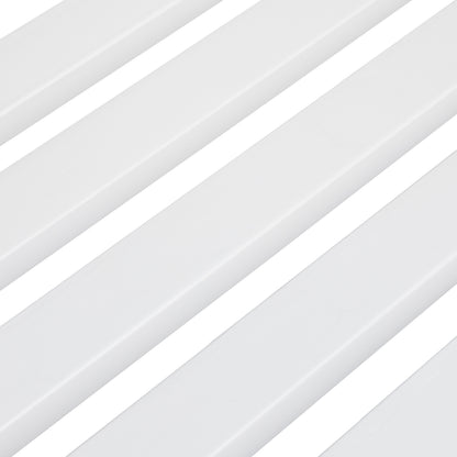 Tuinbank – Buitenbank – Parkbank – Tuinmeubel – Balkonbank – Weerbestendig Staal & Gietijzer – Comfortabele 2-Persoons Zitplaats 124,5x78x58 cm