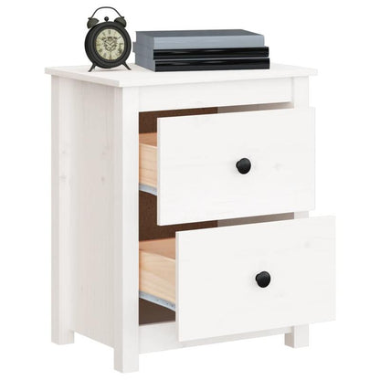 Nachtkastje – Bedside Table – Bedside Cabinet – Nachtmeubel – Side Table – Compact Ontwerp – 2 Ruime Laden – Gemengde Kleuren – Ruimtebesparend – Snel Montage