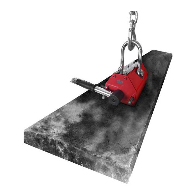 Magnetische Hijsgrijper – Hefklem – Grijper – Hijsblok – Magneetlift – Handmatige Bediening – Draagvermogen 2000 kg