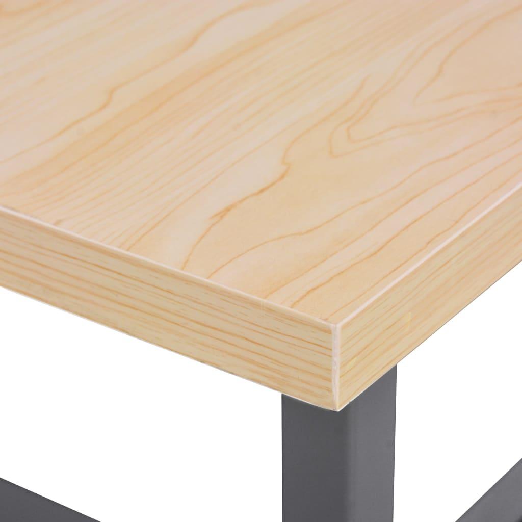 Werkbank – Werktafel – Werkbank Met Opbergruimte – Montagebank – Hobbytafel – Stalen Frame – 119x60x85 cm – Robuust En Multifunctioneel