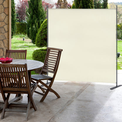Paravent Paravents Room Divider Windshield Spanish Anthracite/Beige Foldable Partition Balcony Privacy Screen Partition Wall