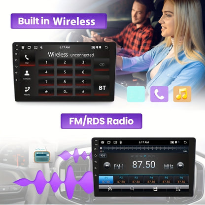 Android Radio – Autoradio – Multimedia Speler – Navigatiesysteem – 2DIN Stereo – 10,1 inch HD Scherm – Wifi GPS Achteruitrijcamera