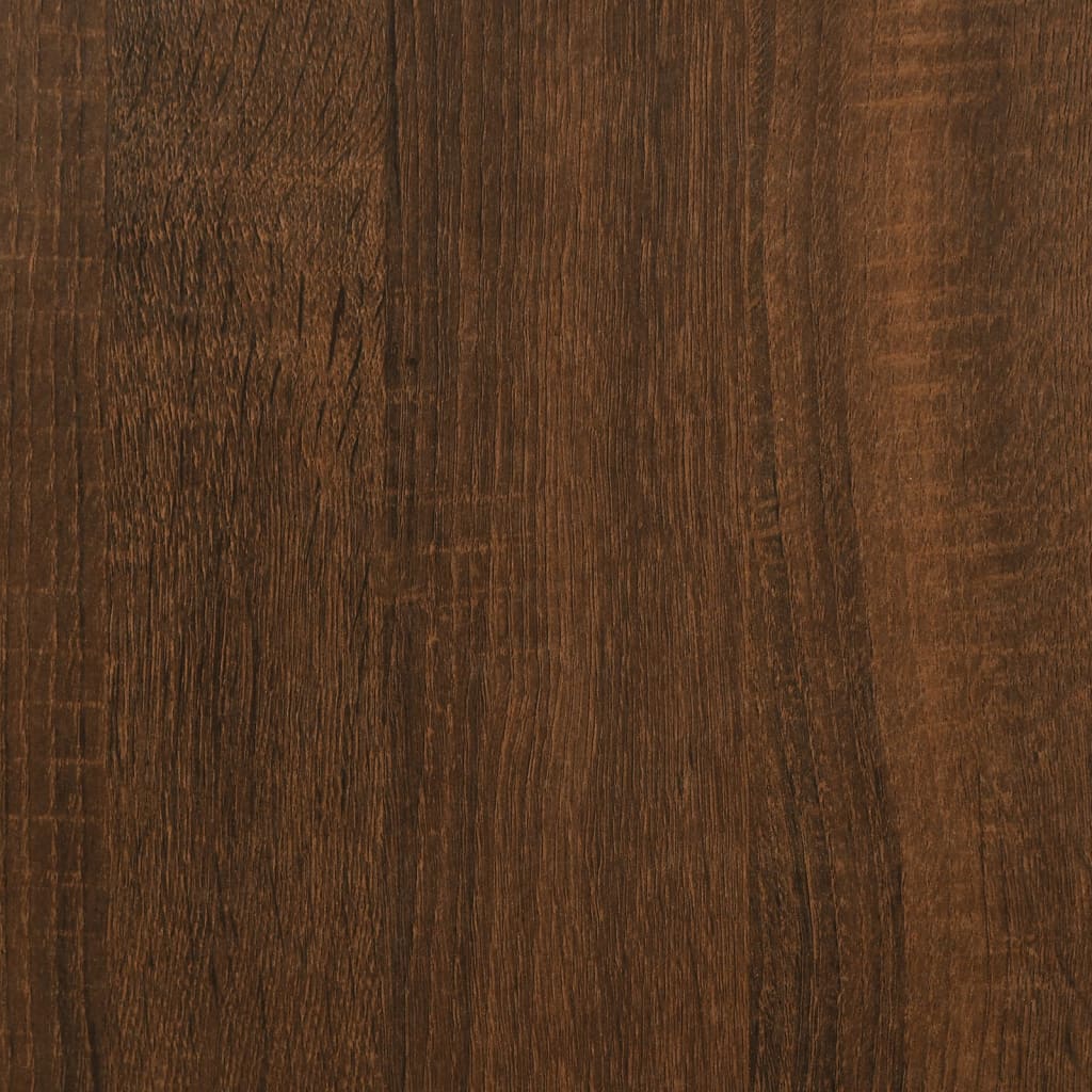 Badkamermeubelset – Badmeubel – Wastafelmeubel – Onderbouwkast – Spiegelkast – Sonoma Eiken Kleur – Duurzaam Hout Met Metalen Poot