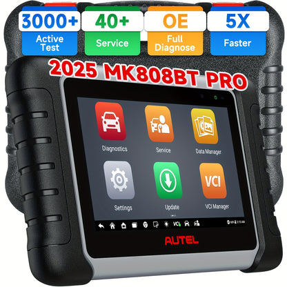 Diagnoseapparaat Auto – OBD2 Scanner – Auto Diagnosetool – Motor Uitleesapparaat – Bi-Directionele Controle – 28+ Servicefuncties – Injector Codering – ABS Bleed Functie