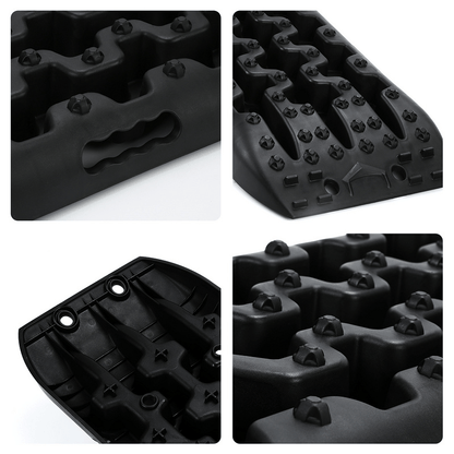 Sleepmatten Auto – Trekmatten Auto – Gripmatten Auto – Recovery Boards Auto – Slepplatten Auto – Set Van 2 – 10 Ton Draagvermogen – Anti-slip Voor Sneeuw, Zand En Modder
