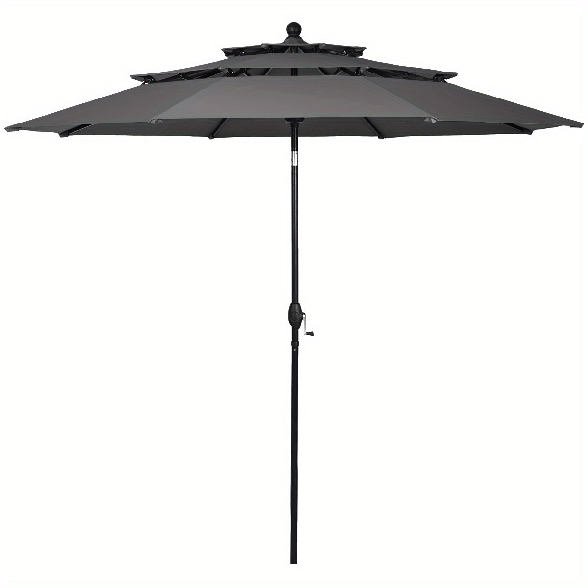 Patio Parasol – Tuinparasol – Marktparasol – Buitenparasol – Zwembadparasol – 3,05 Meter Diameter – Aluminium Frame Met Kantelfunctie