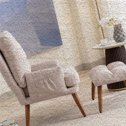 Fauteuil – Relaxfauteuil – Lounge Stoel – Verstelbare Stoel – Zitstoel – Met 5-standen Rugleuning – Ergonomisch Metalen Frame – Comfortabel Gewatteerd Zitkussen