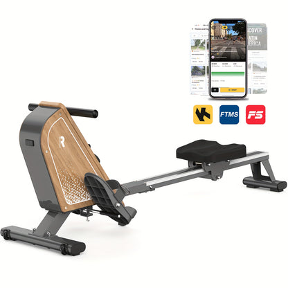 Roeimachine – Roeitrainer – Roeiapparaat – Roeimachine Magnetisch – Hometrainer – 16 Weerstandsniveaus – Draagvermogen 150 kg – Verticale Opslag