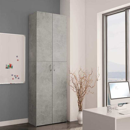Ladekast Grijs – Opbergkast Bureau – Archiefkast – Kast Met Laden – Werkplek Organizer – 3 Laden En Planken – Robuust Metalen Frame