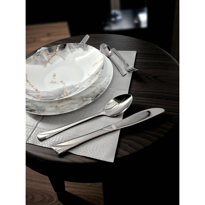 Cutlery Set in Case | 72 Pieces | Serves 12 | Stainless Steel | Forks | Spoons | Knives | SATIN 2232D