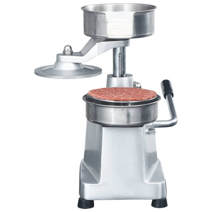Hamburgerpers – Burgermaker – Hamburgermaker – Burgerpersmachine – Hamburgervormer – 130 mm Diameter – Aluminium Behuizing – RVS Voedselveilige Delen