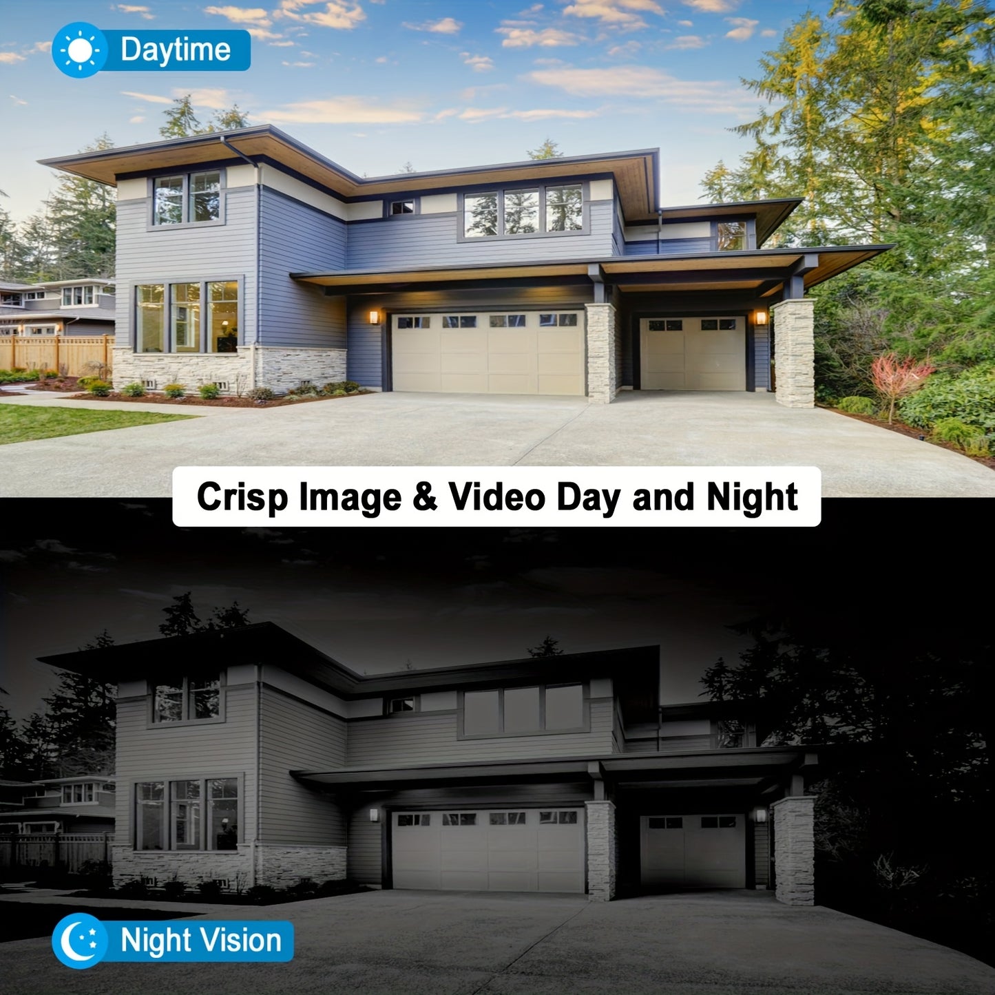 Beveiligingscamera – Camerabewaking – Buitencamera – Huisbeveiliging – Indoor Camera – 4 Stuks – 360° Pan & Tilt – Solar Oplaadbaar met Kleurennachtzicht
