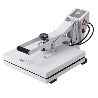 Hittepers – Transferpers – Sublimatiepers – Textielpers – DIY Hittepers – 15 x 15 inch Verwarmingsoppervlak – Digitale Temperatuur- en Tijdregeling