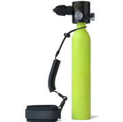 Mini Duikfles - Mini Scuba Tank - S300 Geüpgraded - Herbruikbare Air Cilinder - 0,5 L - Groente - QUORE