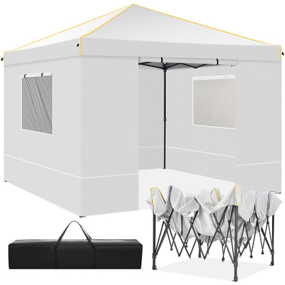 Pop-up Tent – Vouwtent – Partytent – Schaduwtent – Buitentent – 3,05×3,05 Meter – PU Gecoat Oxford Stof – Stevig Carbon Stalen Frame