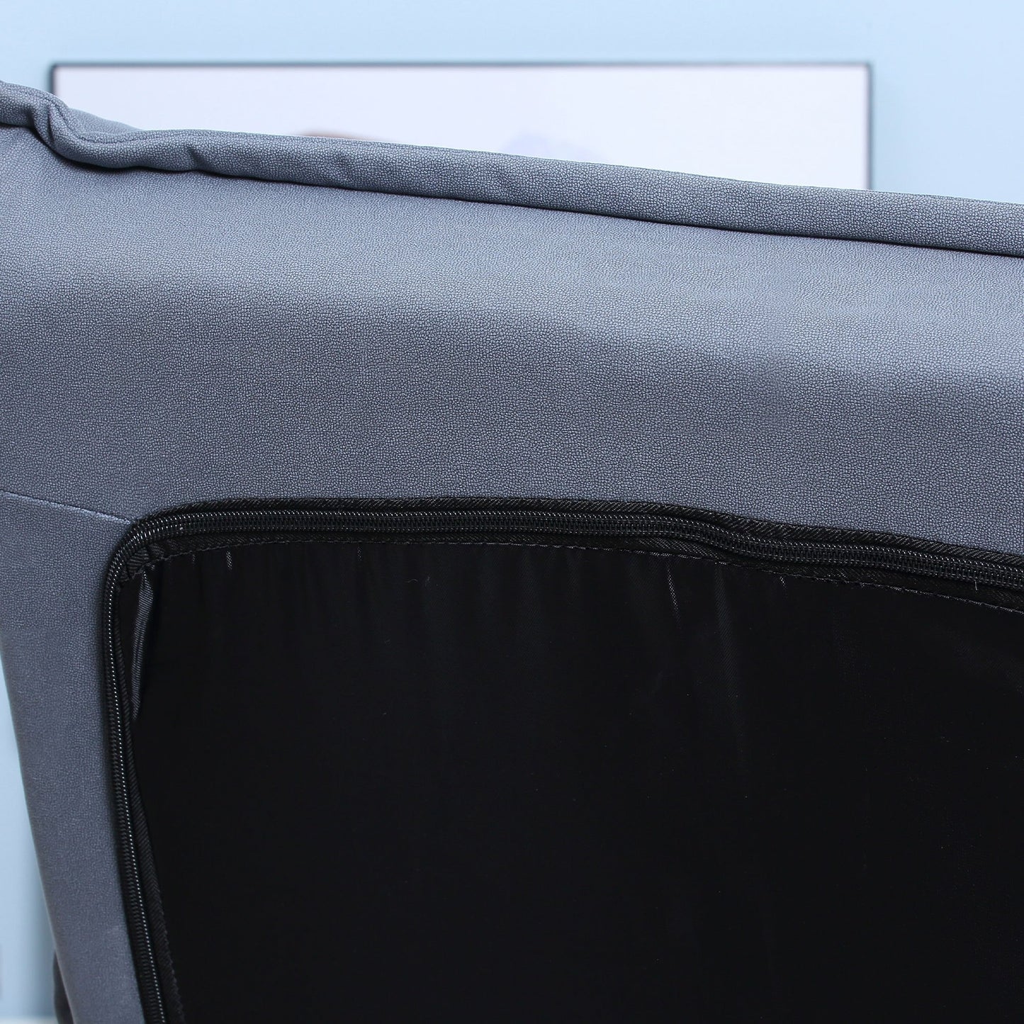 Draaistoel – Bureaustoel – Draaifauteuil – Eetkamerstoel – Stoel – Verstelbare Rugleuning – Kunstleer Met Stalen Frame – 62x70x95 cm – Grijs
