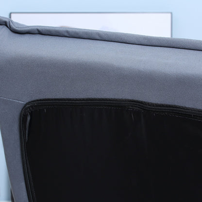 Draaistoel – Bureaustoel – Draaifauteuil – Eetkamerstoel – Stoel – Verstelbare Rugleuning – Kunstleer Met Stalen Frame – 62x70x95 cm – Grijs