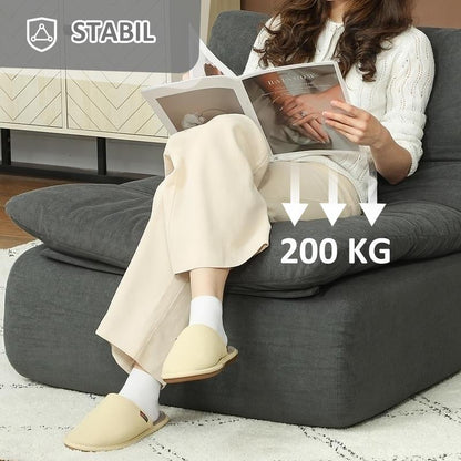 Fauteuil – Stoel – Lounge Stoel – Zitstoel – Leunstoel – Modern Design – Zachte Foamvulling – Verstelbare Rugleuning