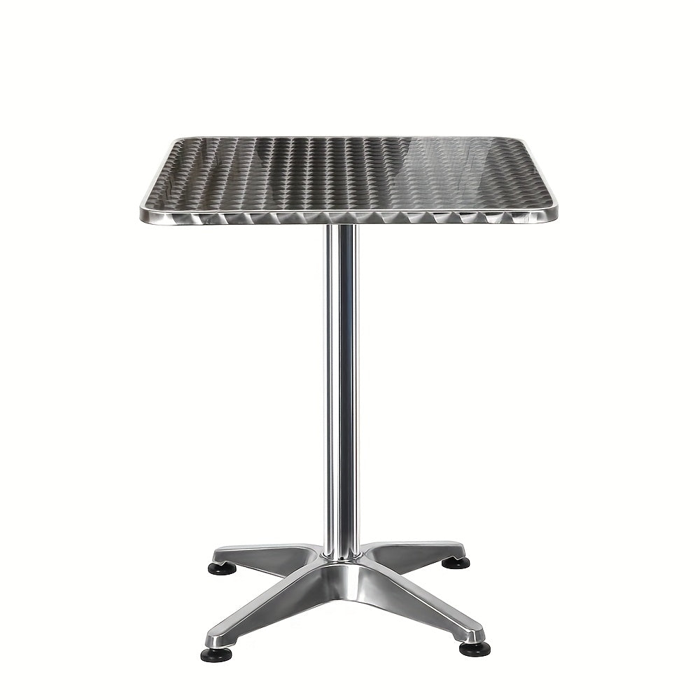 Bartafel – Barkruktafel – Bistrotafel – Barmeubel – Werktafel – Verstelbare Hoogte 70-110 cm – Duurzaam Aluminium & Krasbestendig