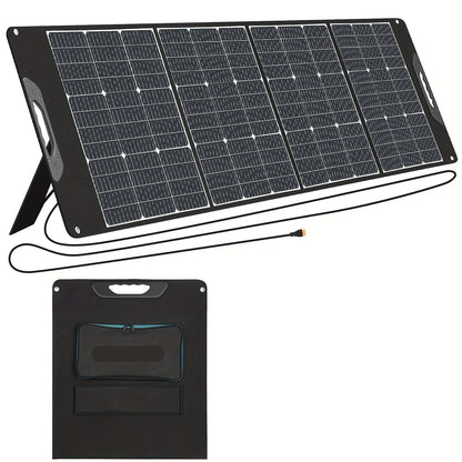 Draagbare Solar Oplader – Zonnepaneel – Mobiele Lader – Powerbank Oplader – 200W Vermogen – USB-C PD 3.0 – Lichtgewicht Inklapbaar