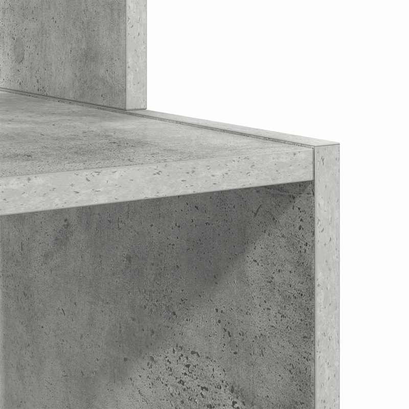 Modern Bureau – Werkplek Meubel – Schrijfdesk – Studiebureau – Thuiswerkplek – Ruim Werkblad 106x40 cm – Stevige Duurzame Constructie – Grijs